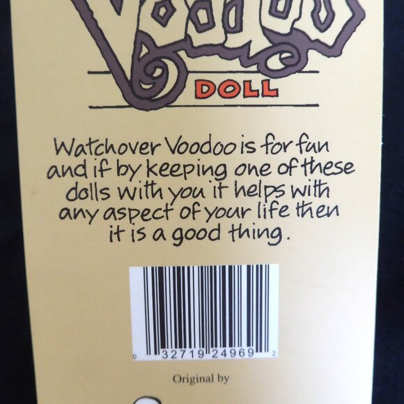 NWT 2009 JOHN HINDE WATCHOVER VOODOO DOLL EQUALIZER KEYCHAIN - Picture 6 of 7